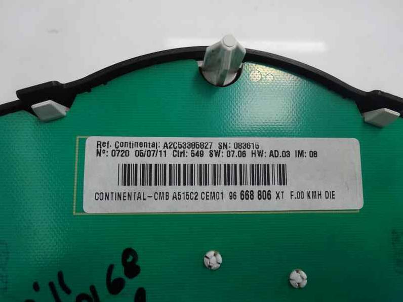 CUADRO INSTRUMENTOS CITROEN C3 2011 1.4 HDI (68 CV)