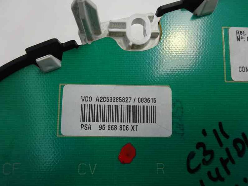 CUADRO INSTRUMENTOS CITROEN C3 2011 1.4 HDI (68 CV)