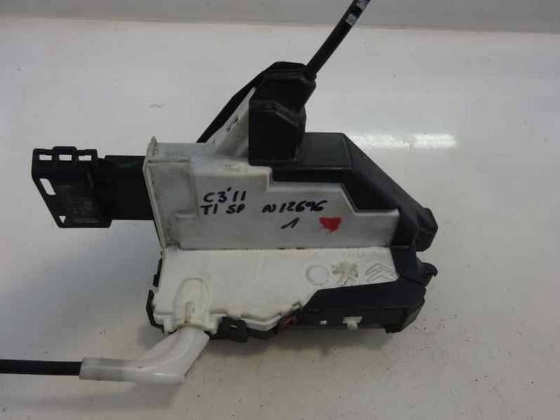CERRADURA PUERTA TRASERA IZQUIERDA CITROEN C3 2011 1.4 HDI (68 CV)
