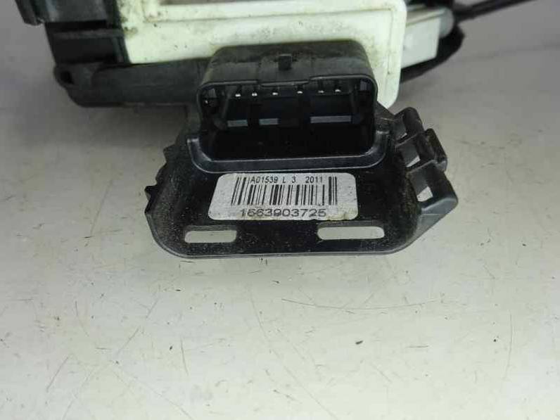 CERRADURA PUERTA TRASERA DERECHA CITROEN C3 2011 1.4 HDI (68 CV)