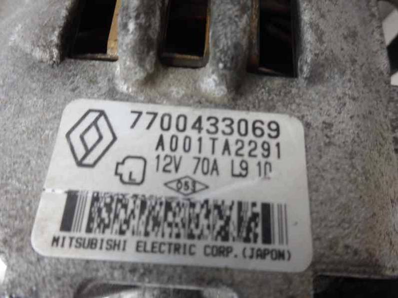 ALTERNADOR RENAULT CLIO II FASE I 2000 1.2 (58 CV)