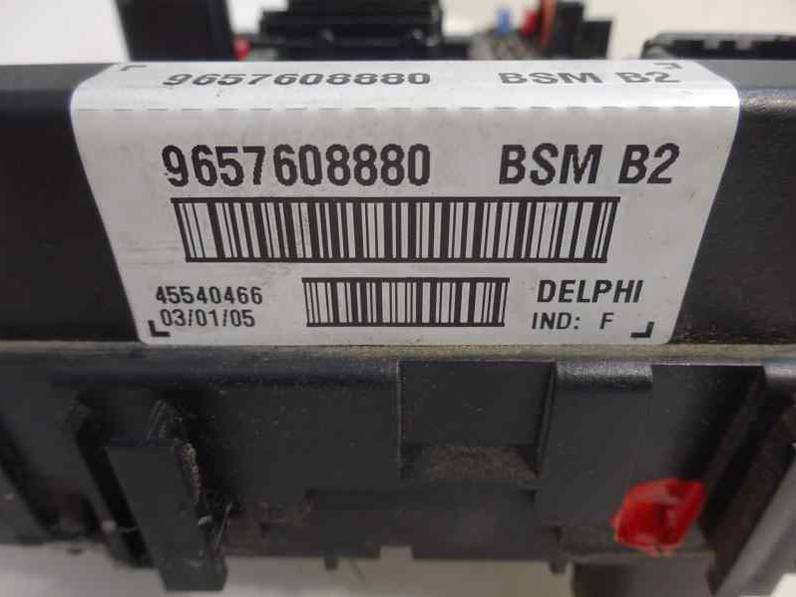 CAJA RELES FUSIBLES PEUGEOT 206 BERLINA 2005 1.4 (75 CV)