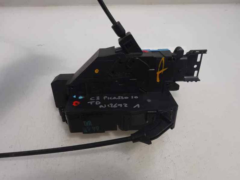 CERRADURA PUERTA TRASERA DERECHA CITROEN C3 PICASSO 2010 1.6 16V HDI (90 CV)