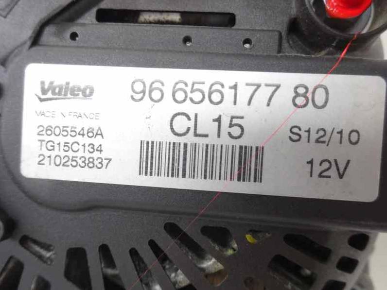 ALTERNADOR CITROEN C3 PICASSO 2010 1.6 16V HDI (90 CV)
