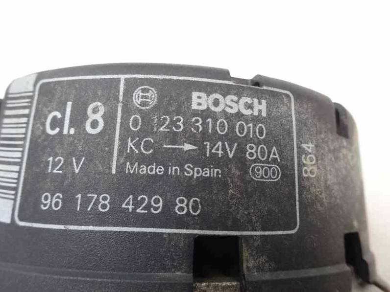 ALTERNADOR PEUGEOT 306 BERLINA 3 4 5 PUERTAS 1998 1.9 D (68 CV)