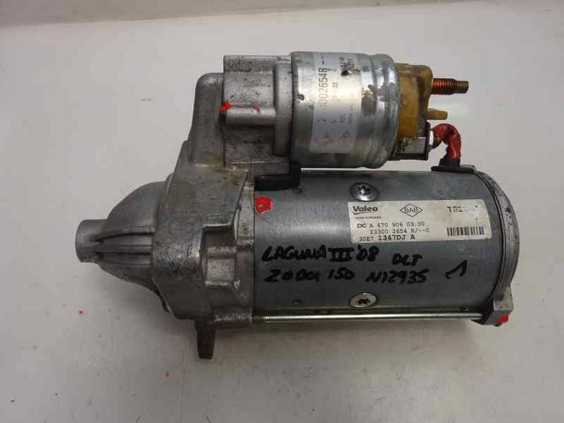 MOTOR ARRANQUE RENAULT LAGUNA GRANDTOUR III 2008 2.0 DCI D (150 CV)