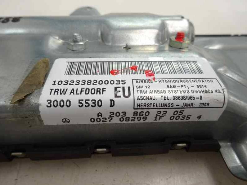 AIRBAG DELANTERO DERECHO MERCEDES CLASE CLC CLC 2010 2.2 CDI (150 CV)
