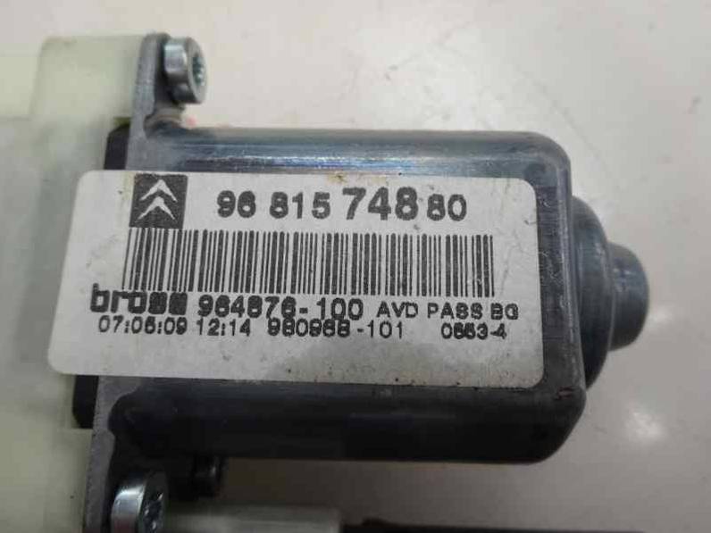MOTOR ELEVALUNAS DELANTERO DERECHO CITROEN C4 BERLINA 2009 1.6 16V HDI (90 CV)