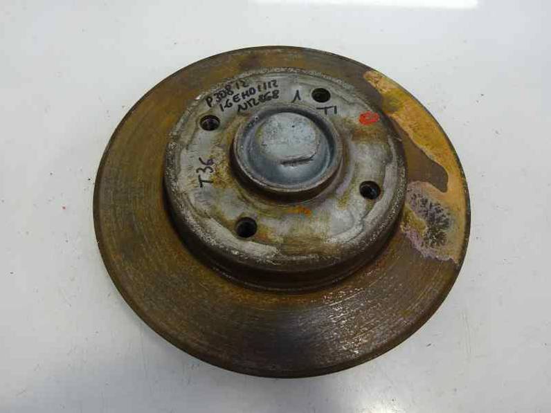 DISCO FRENO TRASERO PEUGEOT 308 2012 1.6 HDI FAP (112 CV)