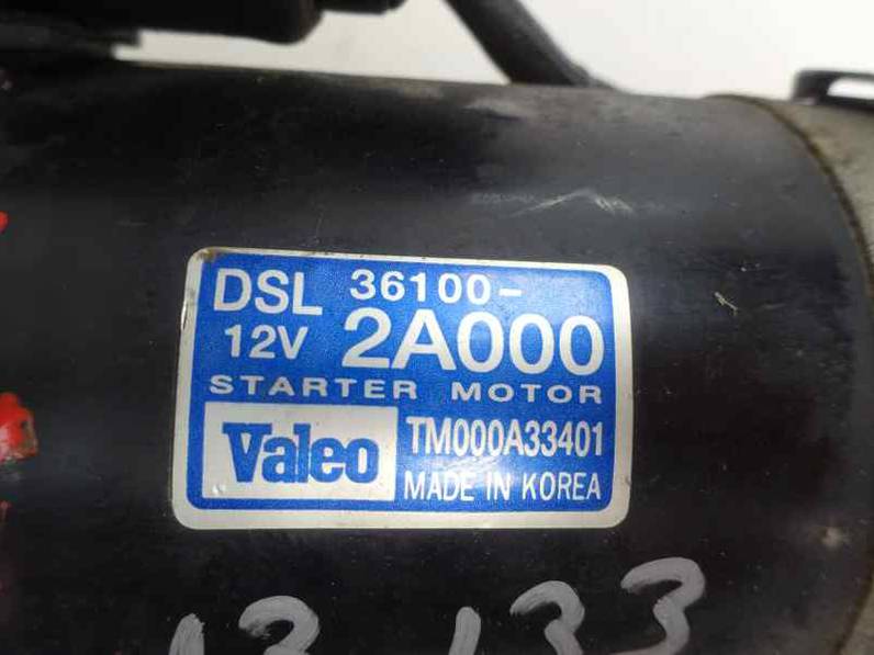 MOTOR ARRANQUE HYUNDAI MATRIX 2005 1.5 CRDI (102 CV)