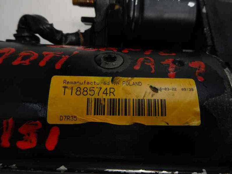 MOTOR ARRANQUE RENAULT MEGANE I SCENIC 1999 1.9 DTI D (98 CV)