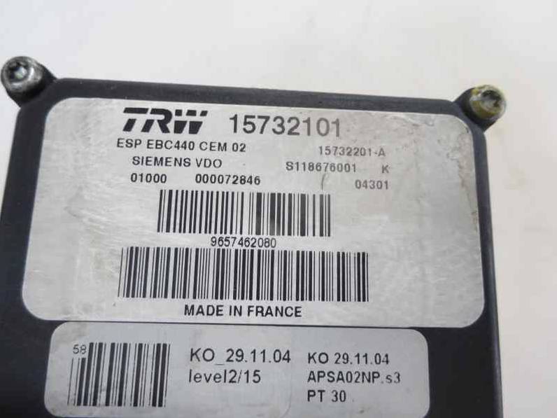 ABS PEUGEOT 407 SW 2005 2.0 16V HDI FAP (136 CV)