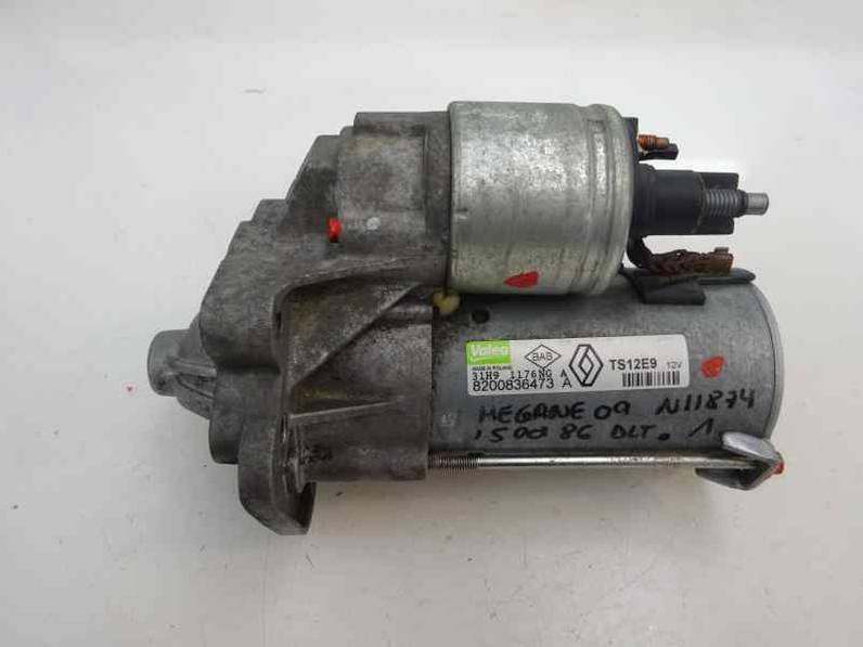 MOTOR ARRANQUE RENAULT MEGANE III BERLINA 5 P 2009 1.5 DCI D (86 CV)