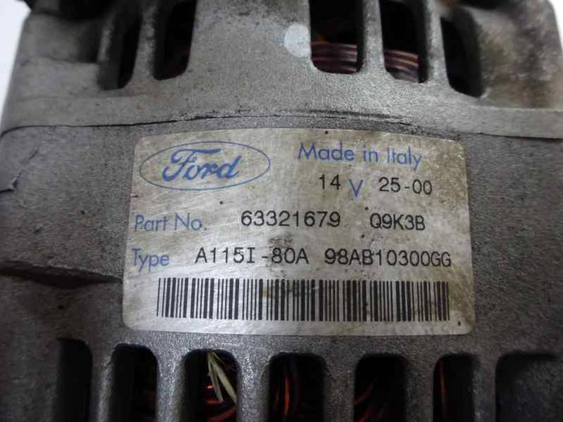 ALTERNADOR FORD FOCUS BERLINA 2000 1.6 16V (101 CV)