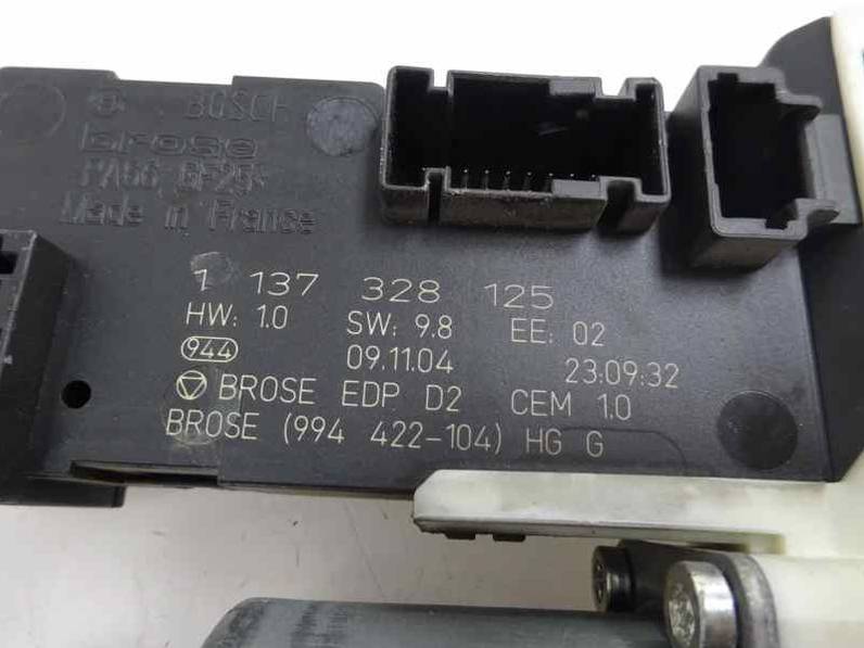 MOTOR ELEVALUNAS DELANTERO IZQUIERDO PEUGEOT 407 SW 2005 2.0 16V HDI FAP (136 CV)