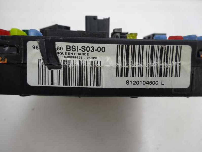 CAJA RELES FUSIBLES PEUGEOT 407 SW 2005 2.0 16V HDI FAP (136 CV)