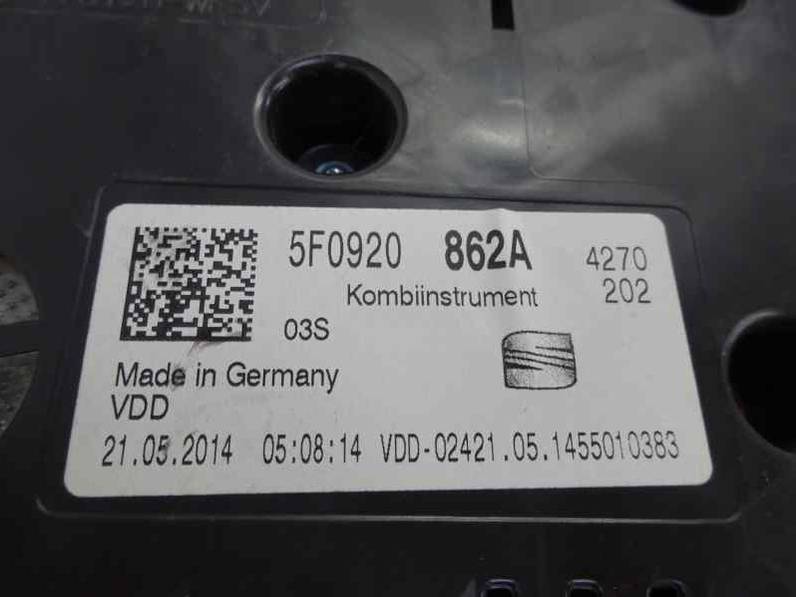 CUADRO INSTRUMENTOS SEAT LEON 2014 1.6 TDI (105 CV)