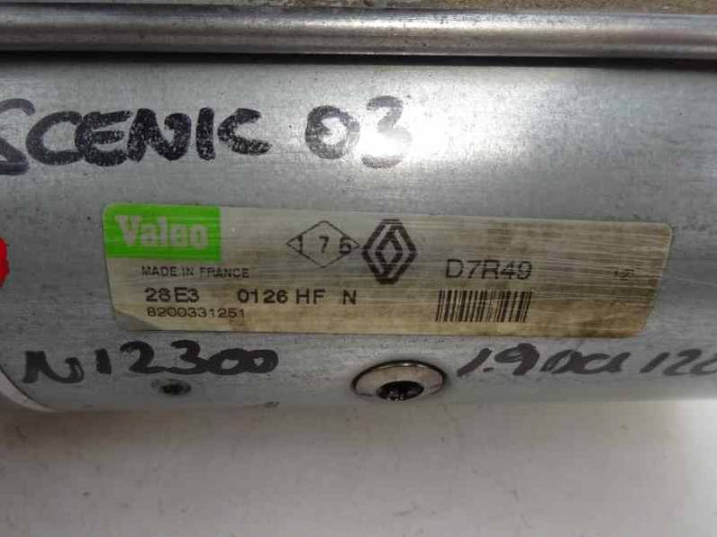 MOTOR ARRANQUE RENAULT SCENIC II 2003 1.9 DCI D (120 CV)