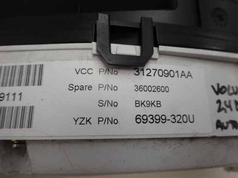 CUADRO INSTRUMENTOS VOLVO XC60 2011 2.4 D (205 CV)