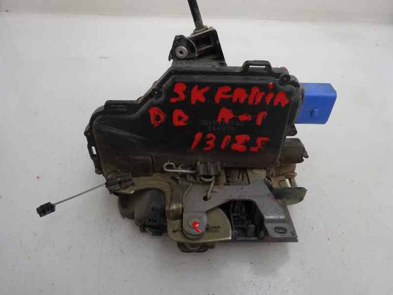 CERRADURA PUERTA DELANTERA DERECHA SKODA FABIA 2001 1.9 SDI (64 CV)