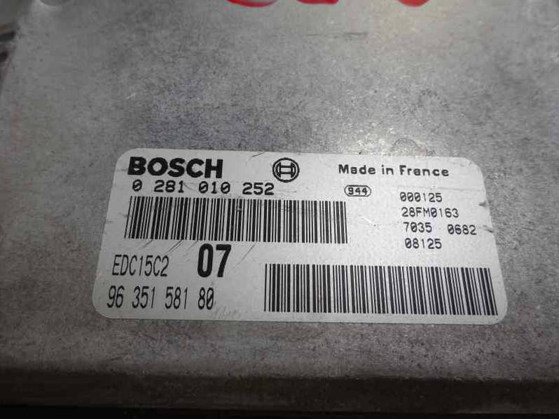 CENTRALITA MOTOR UCE CITROEN XANTIA BERLINA 2000 2.0 HDI (90 CV)