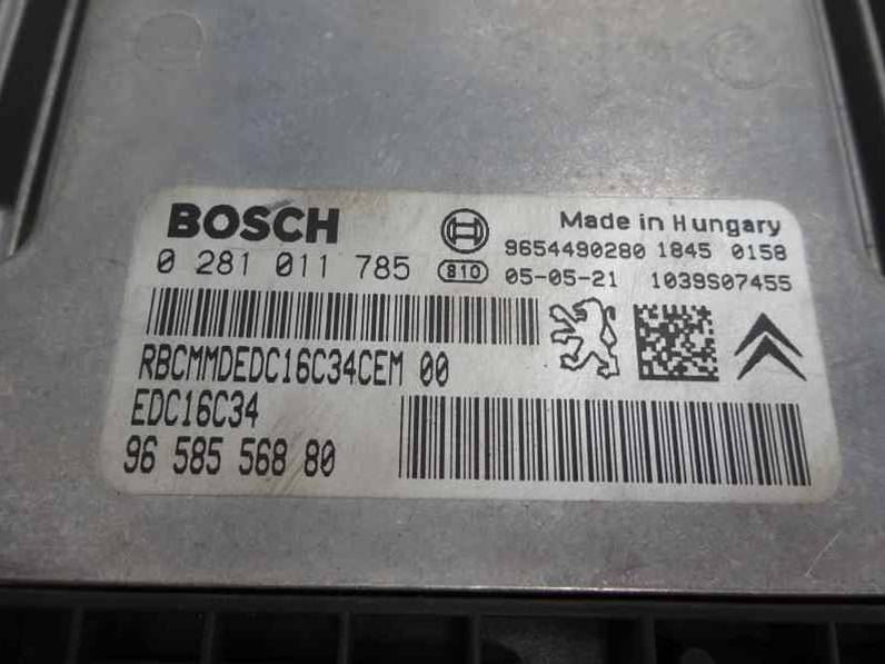 CENTRALITA MOTOR UCE CITROEN C3 2005 1.4 HDI (68 CV)