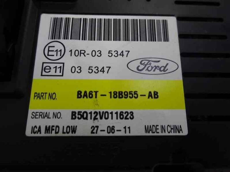 PANTALLA MULTIFUNCION FORD FIESTA 2011 1.4 TDCI (69 CV)