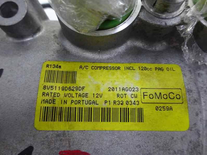 COMPRESOR AIRE ACONDICIONADO FORD FIESTA 2011 1.4 TDCI (69 CV)