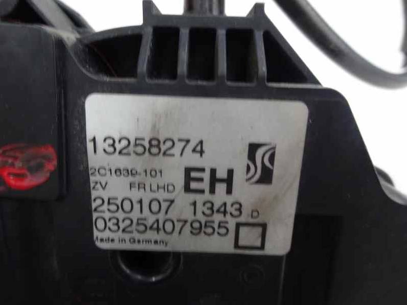 CERRADURA PUERTA DELANTERA DERECHA OPEL CORSA D 2007 1.3 16V CDTI (75 CV)