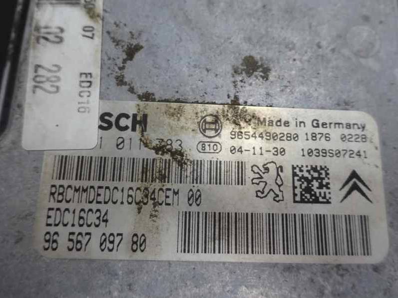 CENTRALITA MOTOR UCE PEUGEOT 206 BERLINA 2005 1.4 HDI (68 CV)