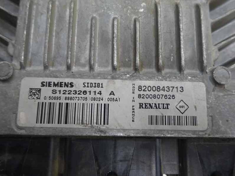 CENTRALITA MOTOR UCE RENAULT CLIO III 2008 1.5 DCI D (106 CV)