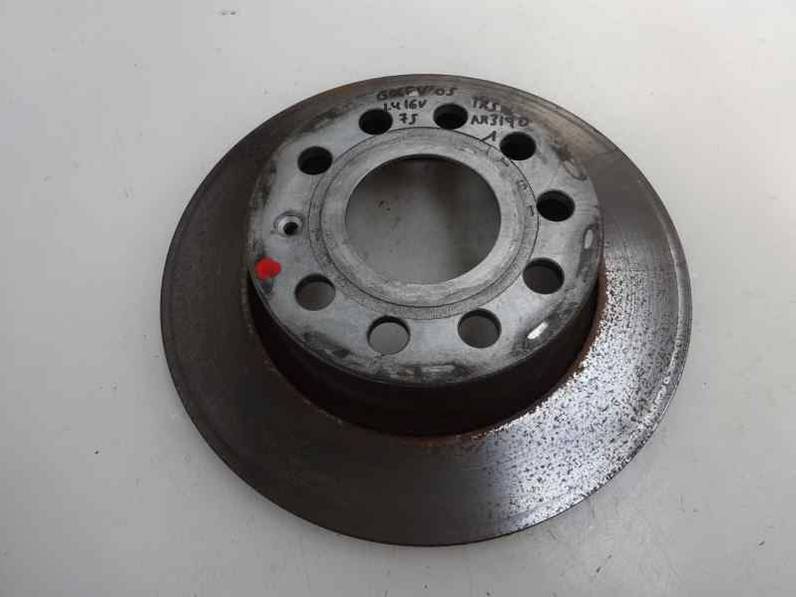 DISCO FRENO TRASERO VOLKSWAGEN GOLF V BERLINA 2004 1.4 16V (75 CV)