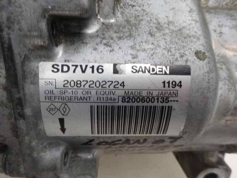 COMPRESOR AIRE ACONDICIONADO DACIA LOGAN 2007 1.5 DCI D (68 CV)