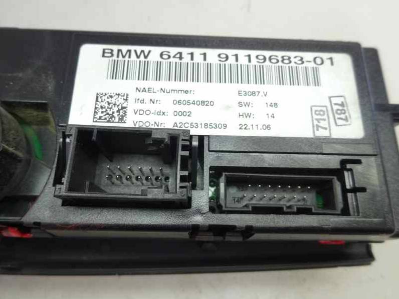 MANDO CLIMATIZADOR BMW SERIE 1 BERLINA 2006 1.6 16V (116 CV)