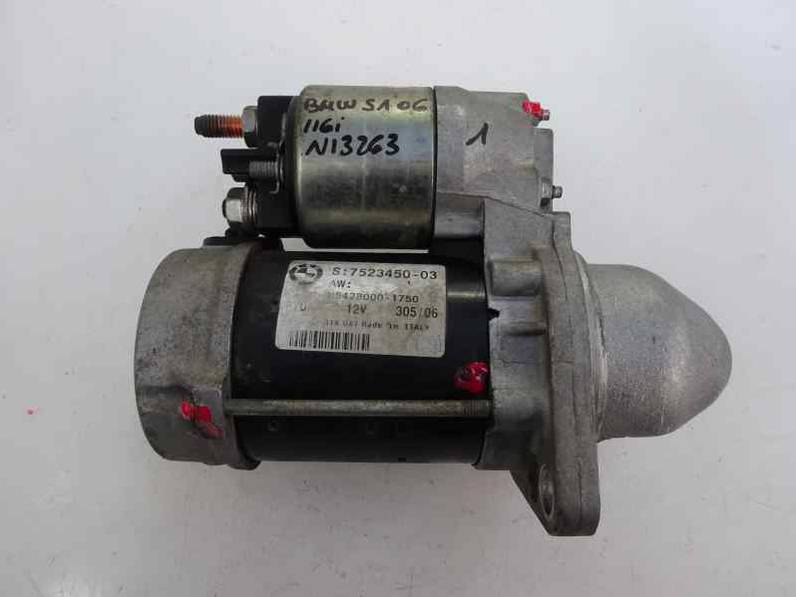 MOTOR ARRANQUE BMW SERIE 1 BERLINA 2006 1.6 16V (116 CV)