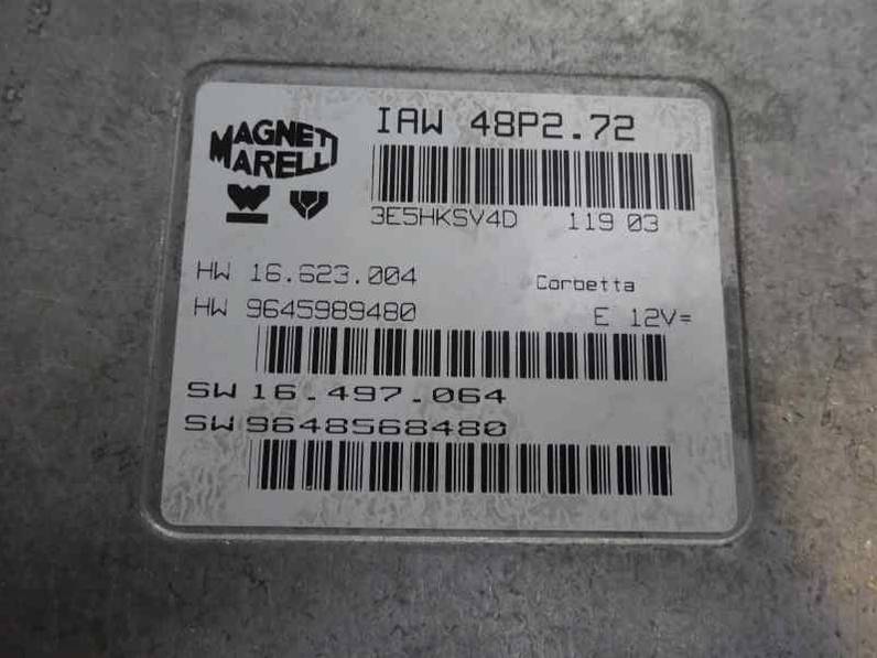 CENTRALITA MOTOR UCE CITROEN C3 2002 1.1 (60 CV)