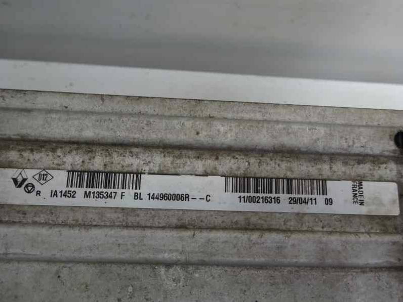 INTERCOOLER RENAULT SCENIC III 2009 1.5 DCI D (106 CV)