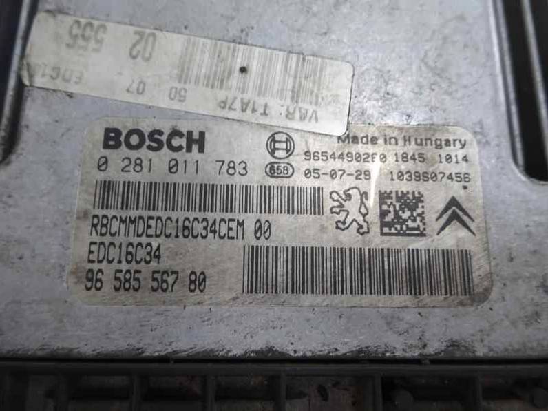 CENTRALITA MOTOR UCE PEUGEOT 206 BERLINA 2005 1.4 HDI (68 CV)