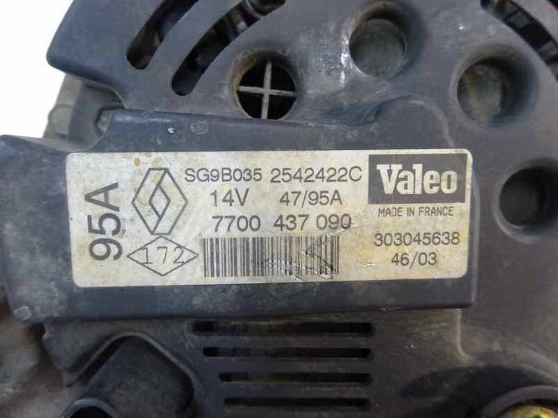 ALTERNADOR RENAULT CLIO II FASE II 2003 1.2 (75 CV)