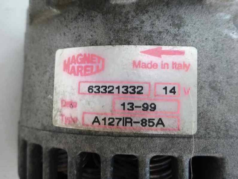 ALTERNADOR FIAT PUNTO BERLINA 1999 1.7 TURBODIESEL (69 CV)