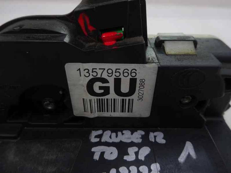 CERRADURA PUERTA TRASERA DERECHA CHEVROLET CRUZE HATCHBACK 2012 2.0 D (163 CV)