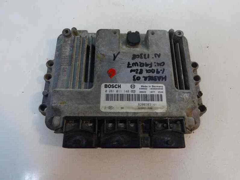 CENTRALITA MOTOR UCE RENAULT MASTER DESDE 98 2003 1.9 D (82 CV)