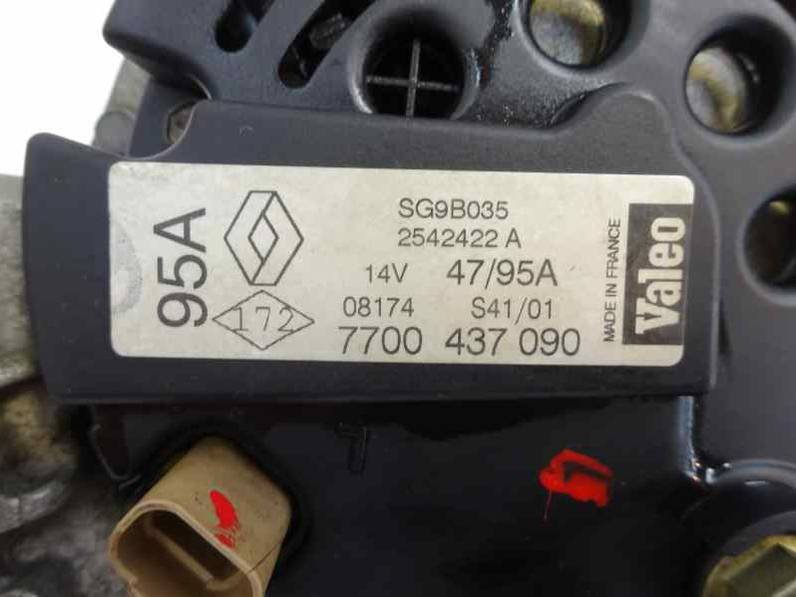 ALTERNADOR RENAULT CLIO II FASE II 2001 1.2 16V (75 CV)