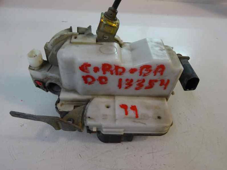CERRADURA PUERTA DELANTERA DERECHA SEAT CORDOBA BERLINA 1999 1.9 SDI (68 CV)