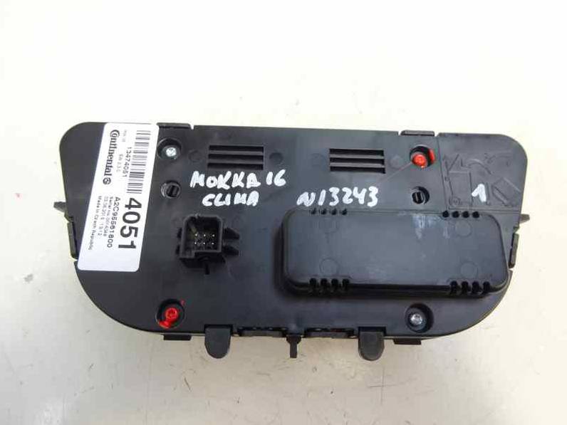 MANDO CLIMATIZADOR OPEL MOKKA 2016 1.6 CDTI DPF (136 CV)