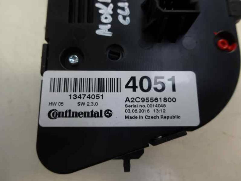 MANDO CLIMATIZADOR OPEL MOKKA 2016 1.6 CDTI DPF (136 CV)