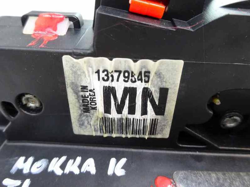 CERRADURA PUERTA TRASERA IZQUIERDA OPEL MOKKA 2016 1.6 CDTI DPF (136 CV)