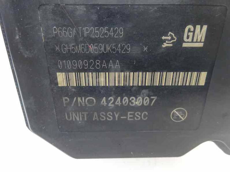 ABS OPEL MOKKA 2016 1.6 CDTI DPF (136 CV)