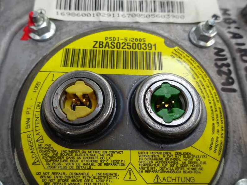 AIRBAG DELANTERO IZQUIERDO MERCEDES CLASE A 2005 2.0 CDI (109 CV)