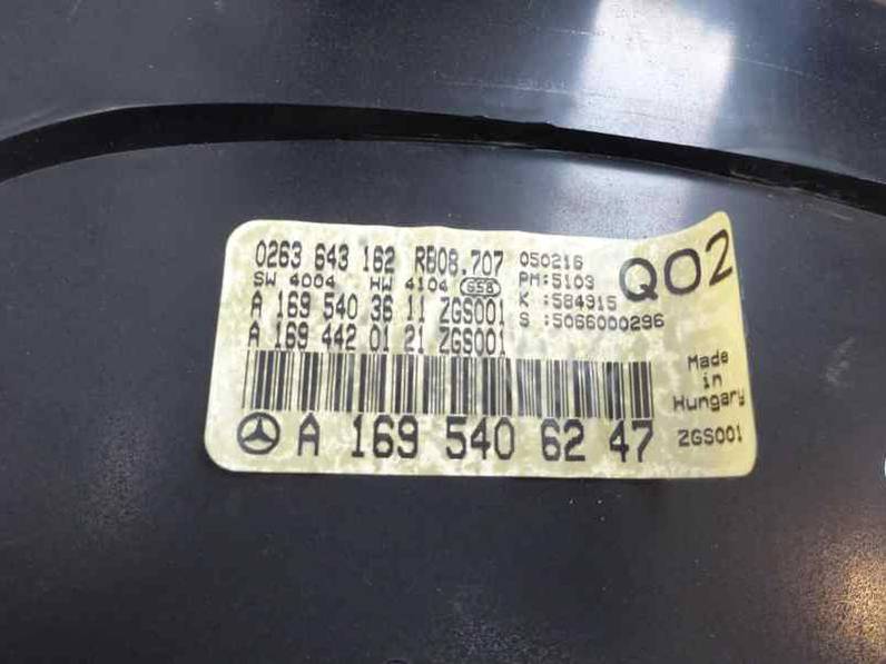 CUADRO INSTRUMENTOS MERCEDES CLASE A 2005 2.0 CDI (109 CV)